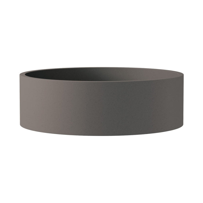 Fienza Jada Round Concrete Above Counter Basin - Warm Grey