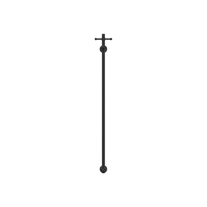 Fienza Lillian Vertical Heated Towel Rail - Matte Black
