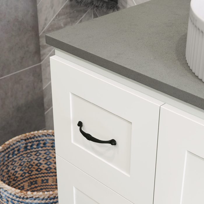 Fienza Risdon 96mm Rigid Pull Handle - Matte Black