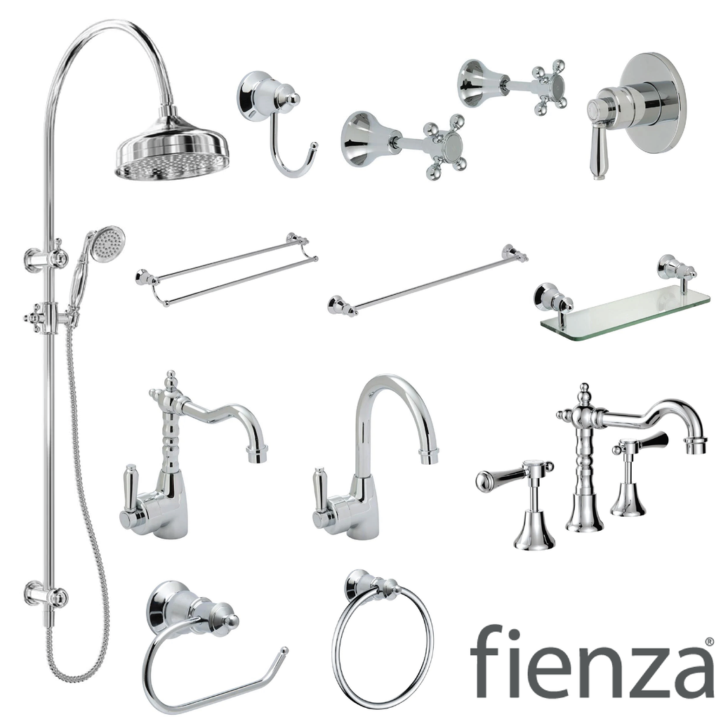Fienza Lillian Eleanor Tapware Shower Package - Chrome