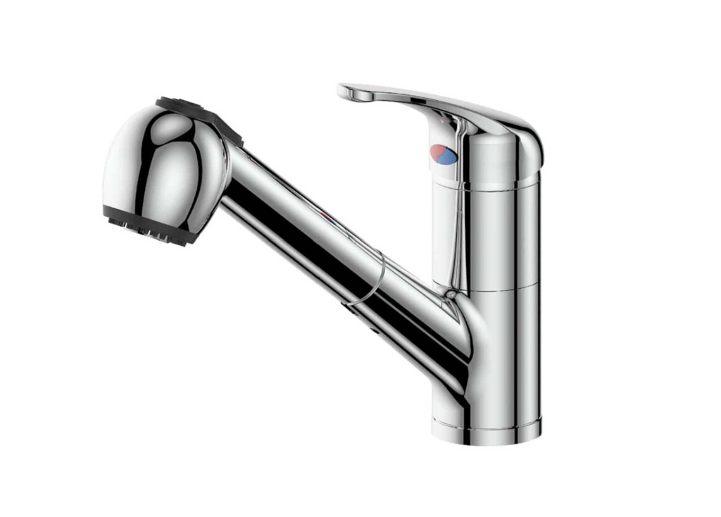 Greens Regency Pull Out Sink Mixer - Chrome