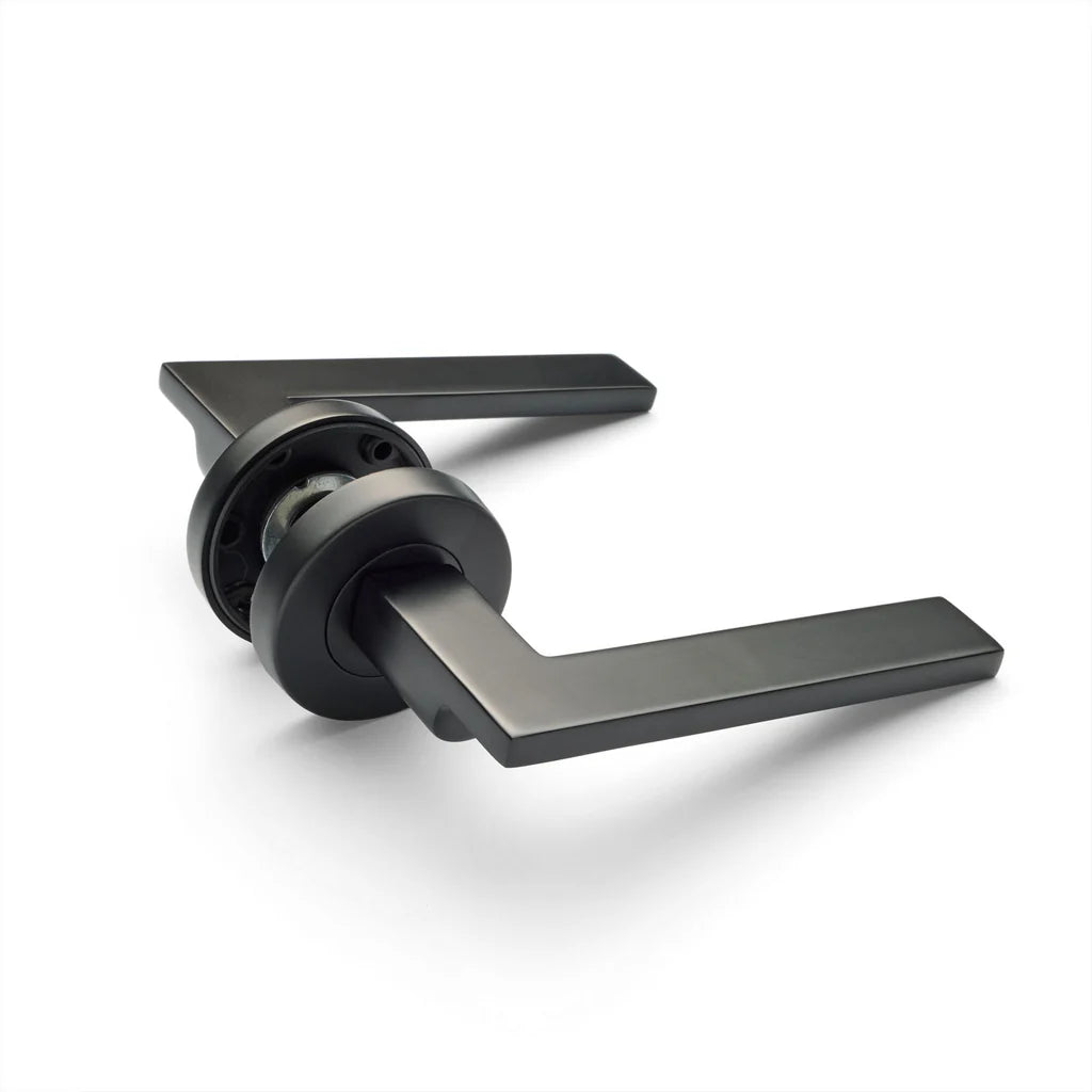 Manovella Passage Door Handle - Hamilton - Matte Black