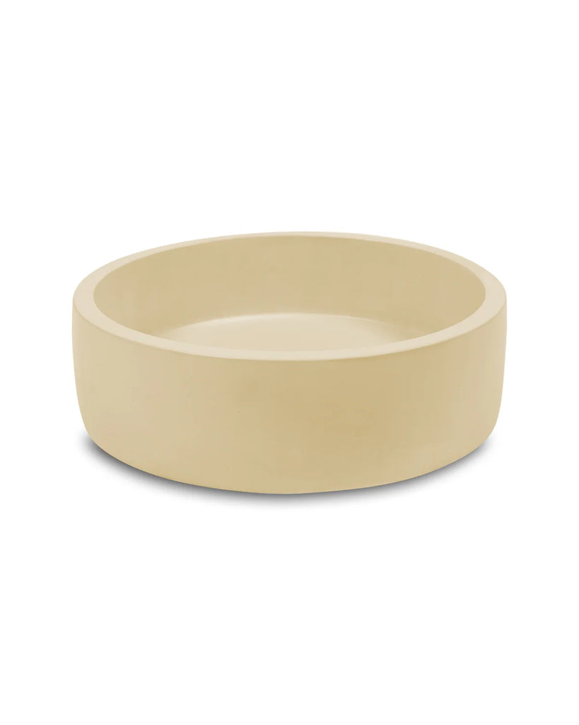 Nood Co Hoop Basin Wall Hung - Custard