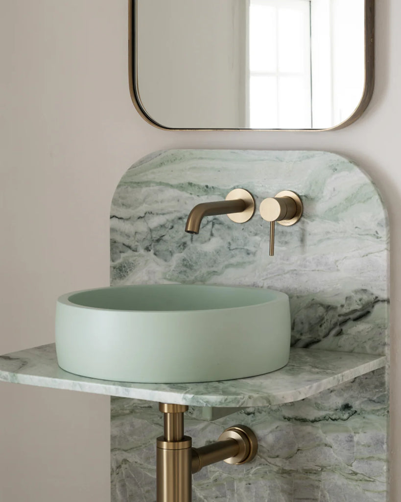 Nood Co Hoop Basin Wall Hung - Mint