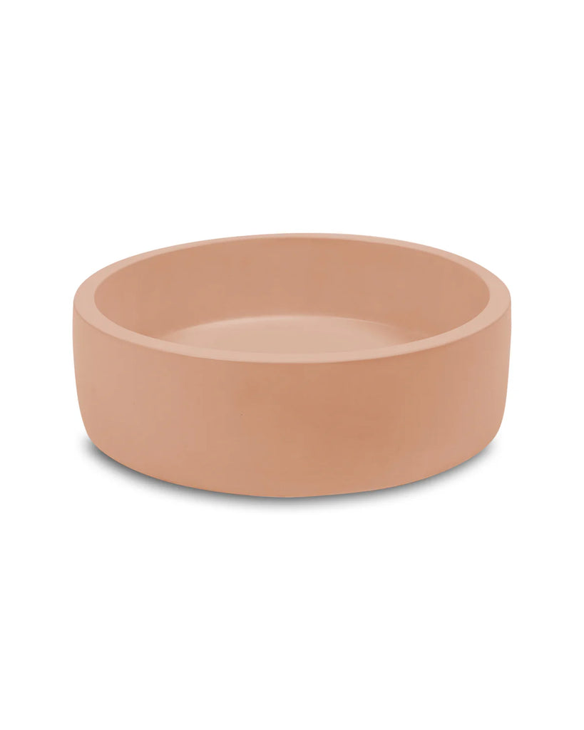 Nood Co Hoop Basin Wall Hung - Pastel Peach