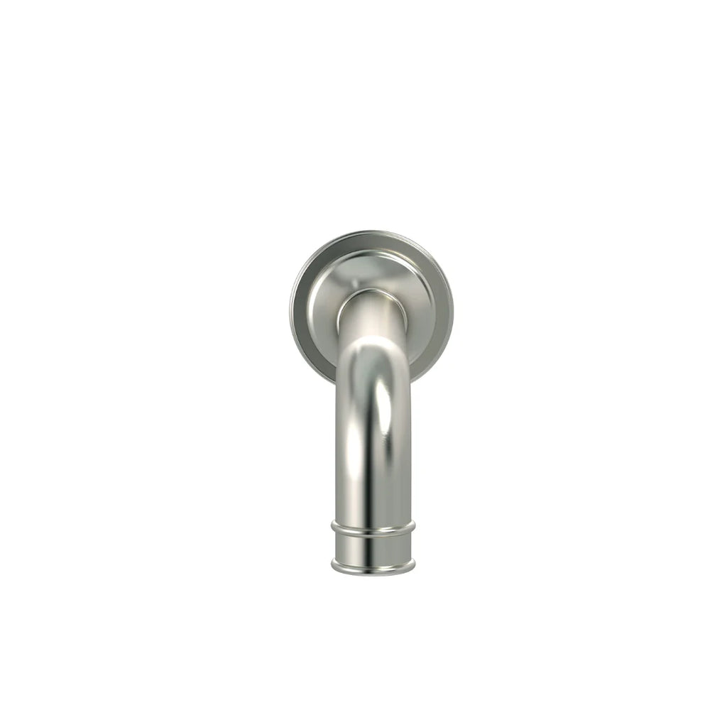 Meir Harrington Wall Spout - Brushed Nickel