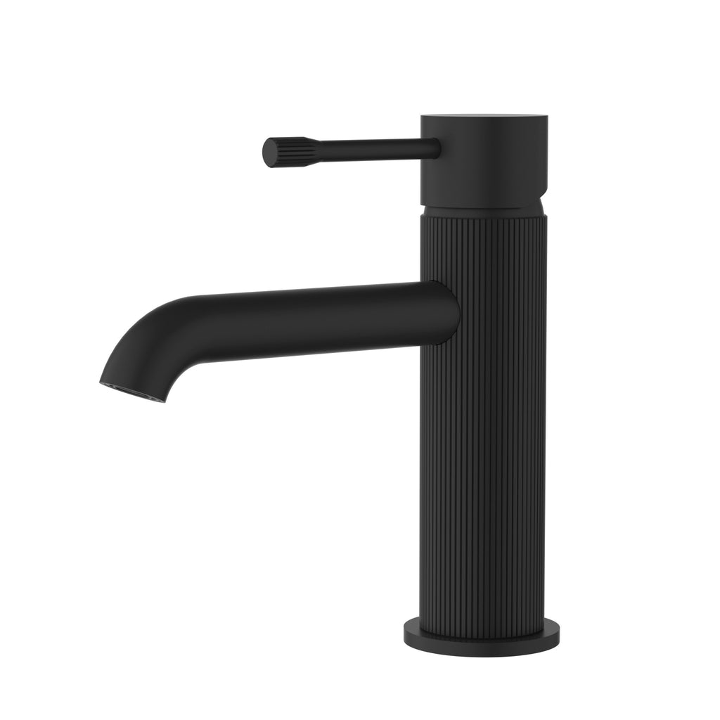 Ikon Linie Basin Mixer - Matte Black
