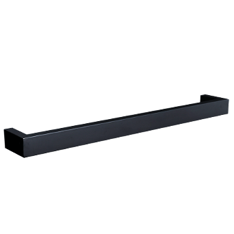 Hotwire Horizontal Square Heated Single Towel Rails