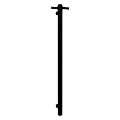 Hotwire Slimline Vertical Round Single Towel Rails