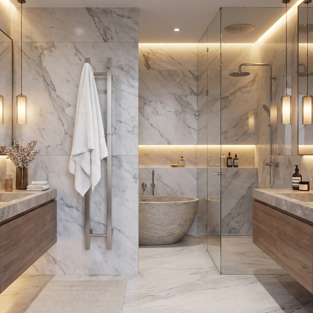 Hotwire Heated Vertical Towel Rail