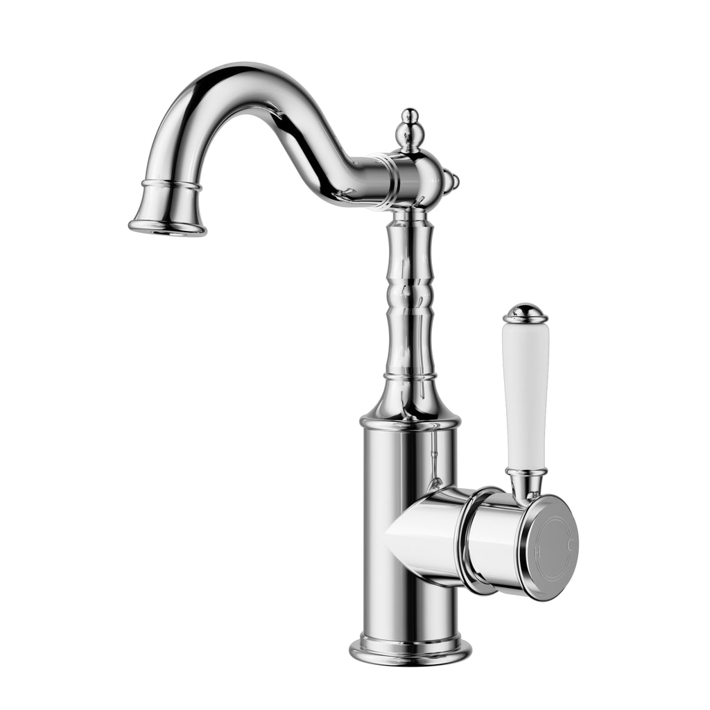 Ikon Clasico Basin Mixer - Chrome
