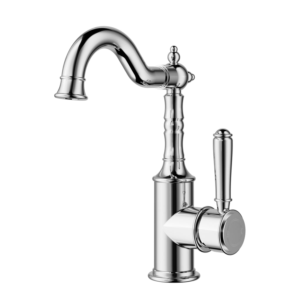 Ikon Clasico Basin Mixer - Chrome