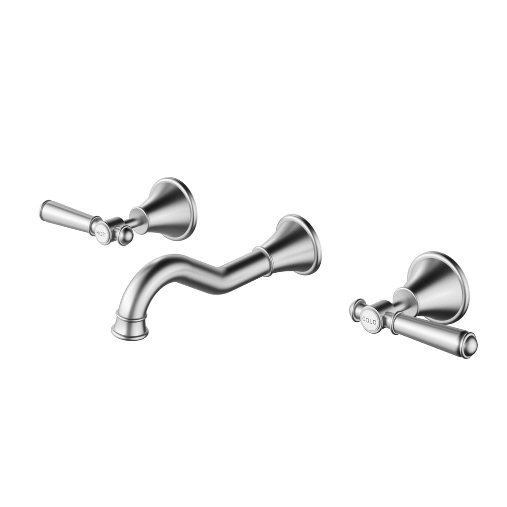 Ikon Clasico Bath Set - Brushed Nickel