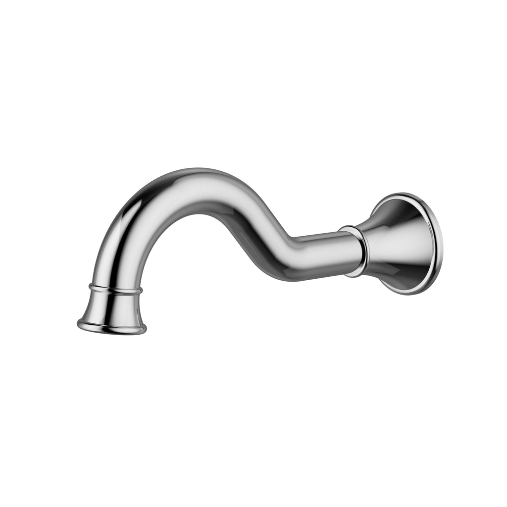 Ikon Clasico Bath Spout - Chrome