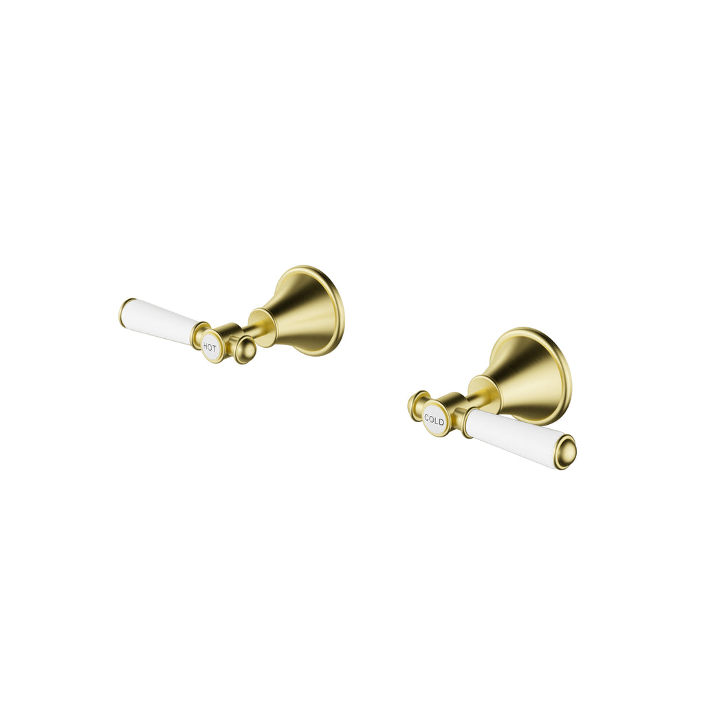 Ikon Clasico Wall Top Assemblies - Brushed Gold