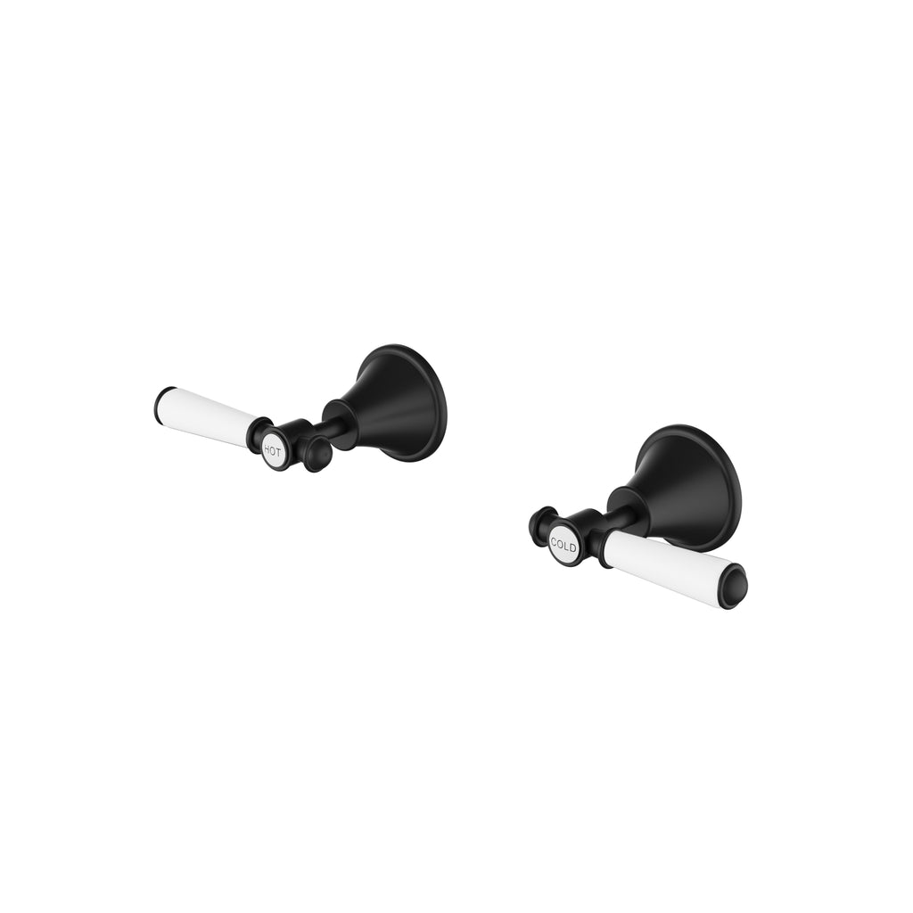 Ikon Clasico Wall Top Assemblies - Matte Black