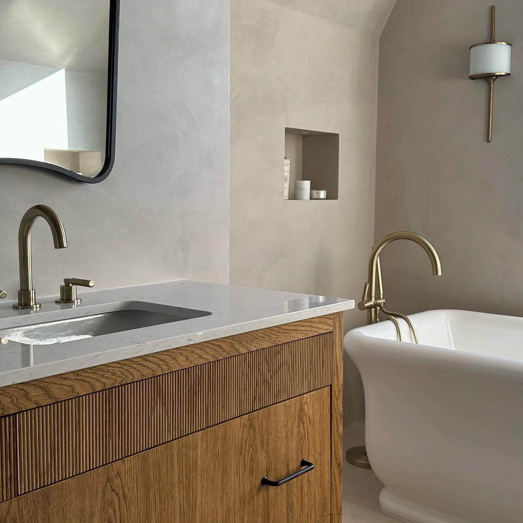 Turner Hastings Kirkham 180 x 84 TitanCast Solid Surface Bath - Gloss White