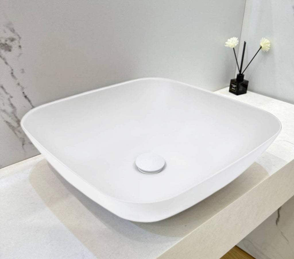 Kaskade VXA23 Stone Basin - Matte White