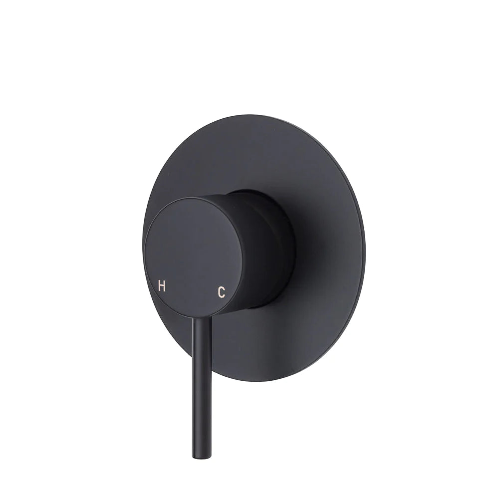 Fienza Kaya Tapware Shower Accessories Bathroom Package - Matte Black