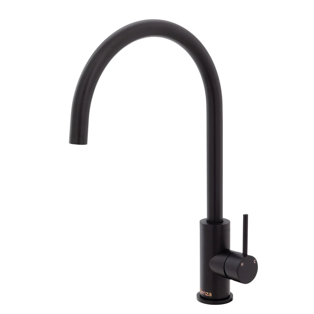 Fienza Kaya Tapware Shower Accessories Bathroom Package - Matte Black