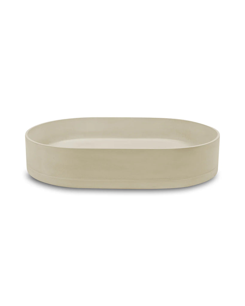 Nood Co Pill Basin Wall Hung - Sand