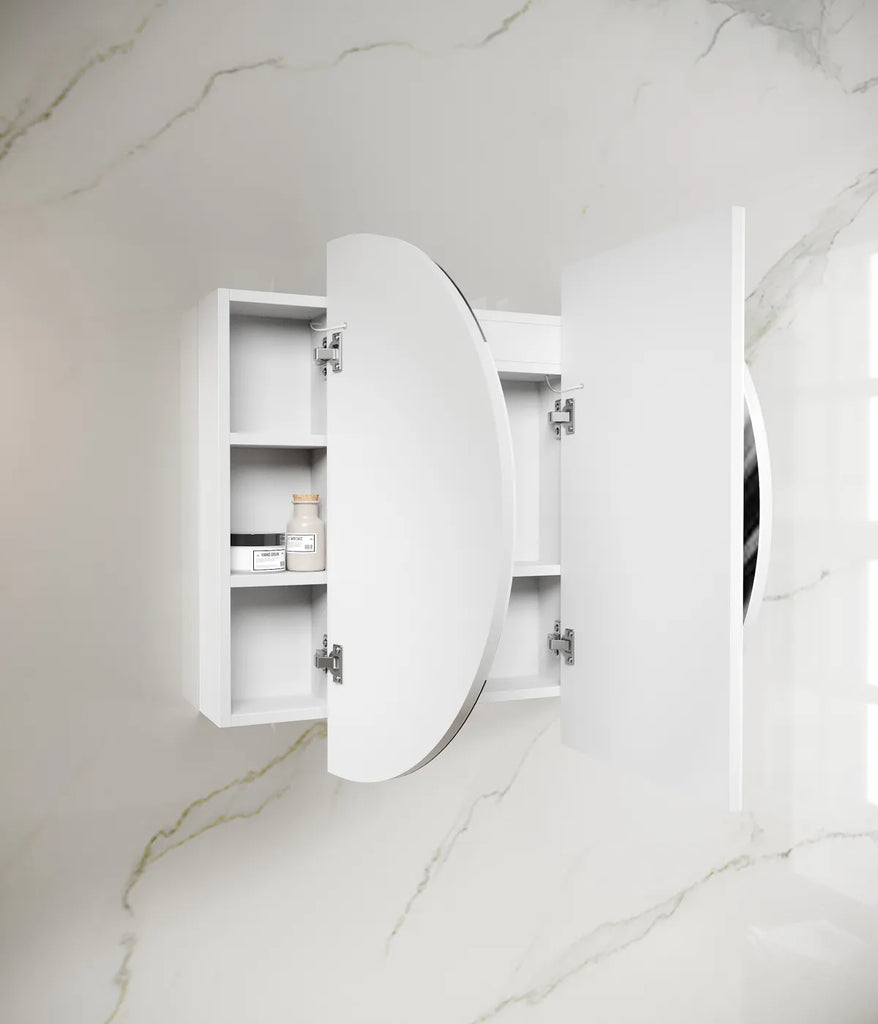 Otti Bondi LED Shaving Cabinet - Matte White