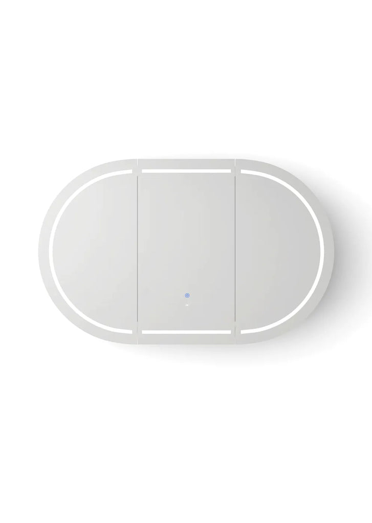 Otti Bondi LED Shaving Cabinet - Matte White