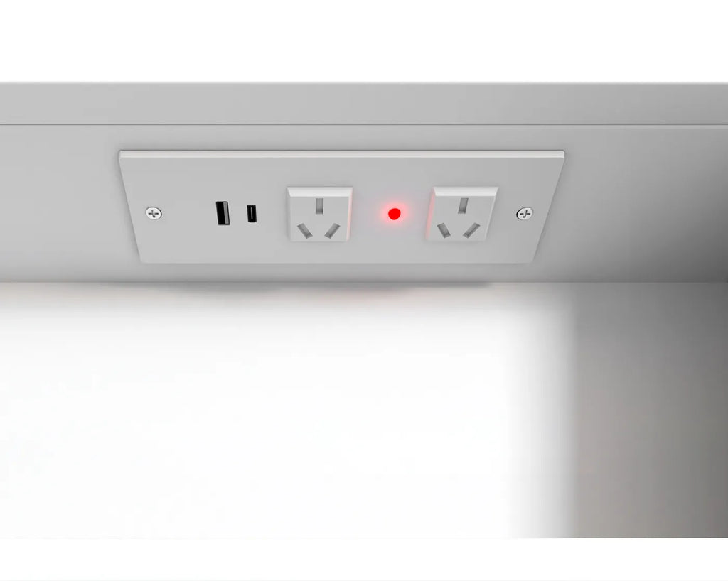 Otti Newport LED Shaving Cabinet - Matte White