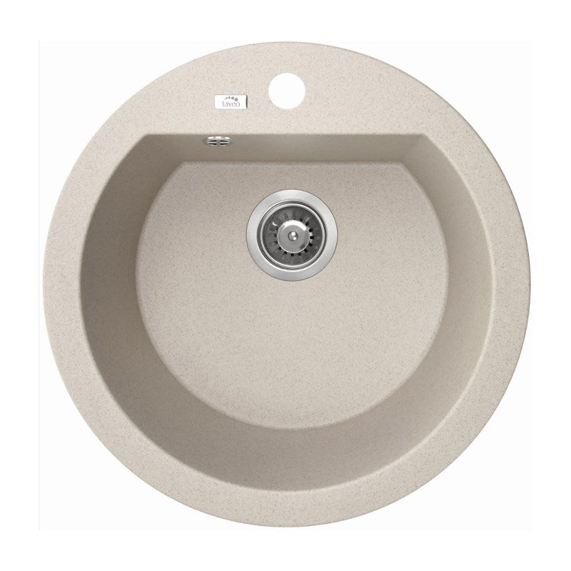 Granite Single Bowl Kitchen Sink 510x205mm - Beige