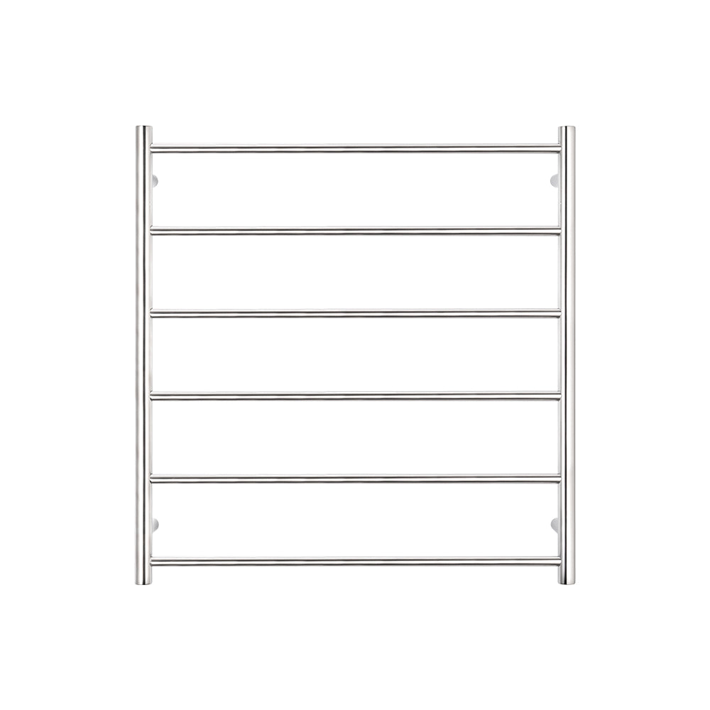 Radiant Heating Round Bars Non Heated Towel Rails Polished 800 x 830