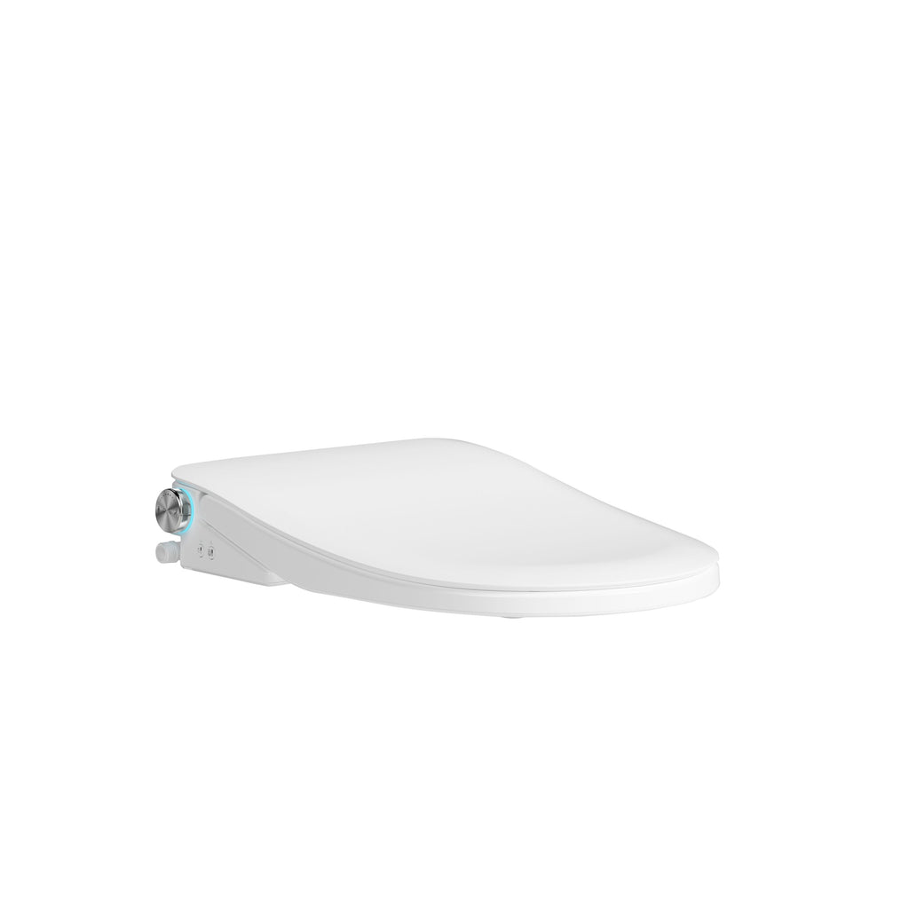 Lafeme Thea Standard Electric Bidet Toilet Seat - Gloss White