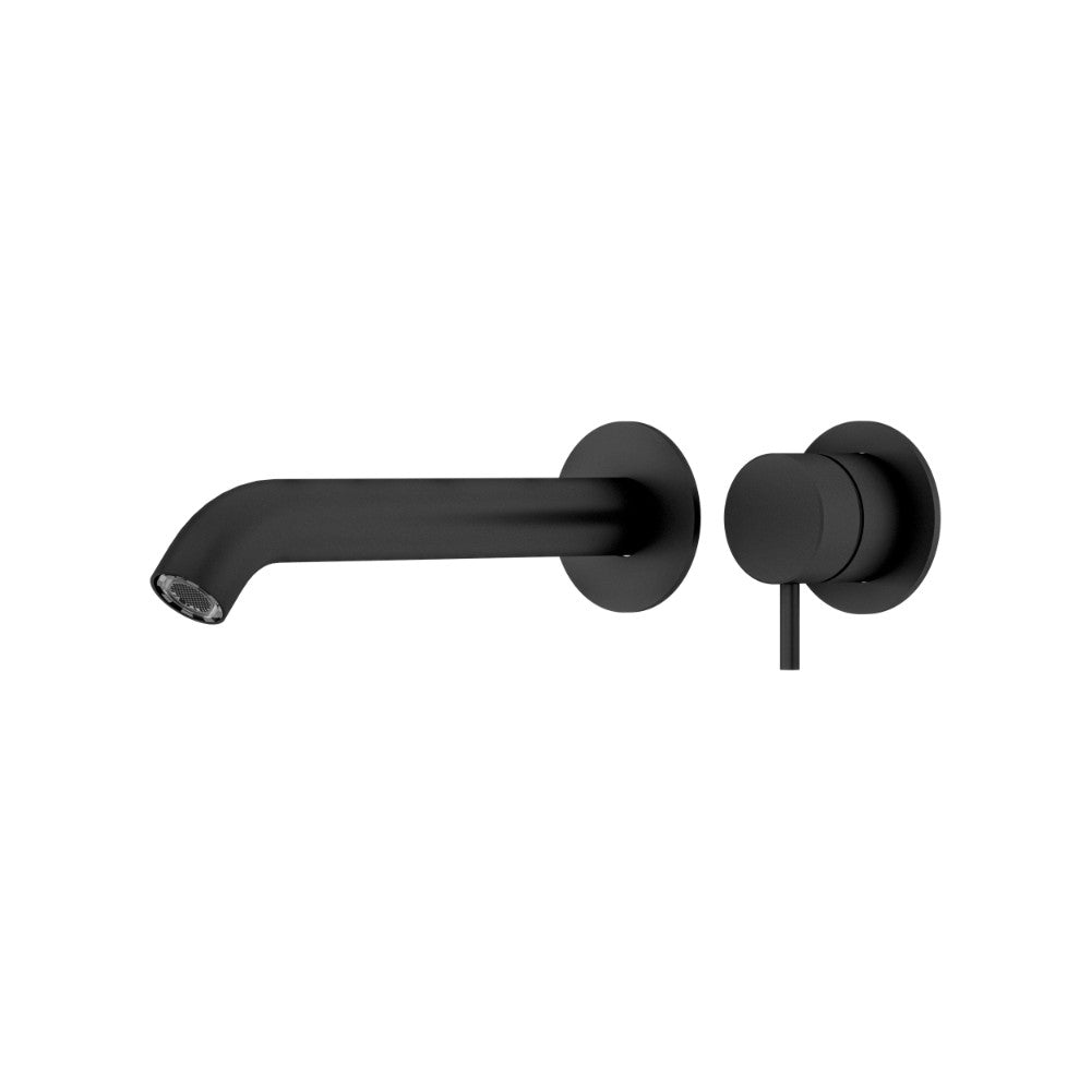 Elle 316 Stainless Steel Wall Outlet Mixer - Matte Black