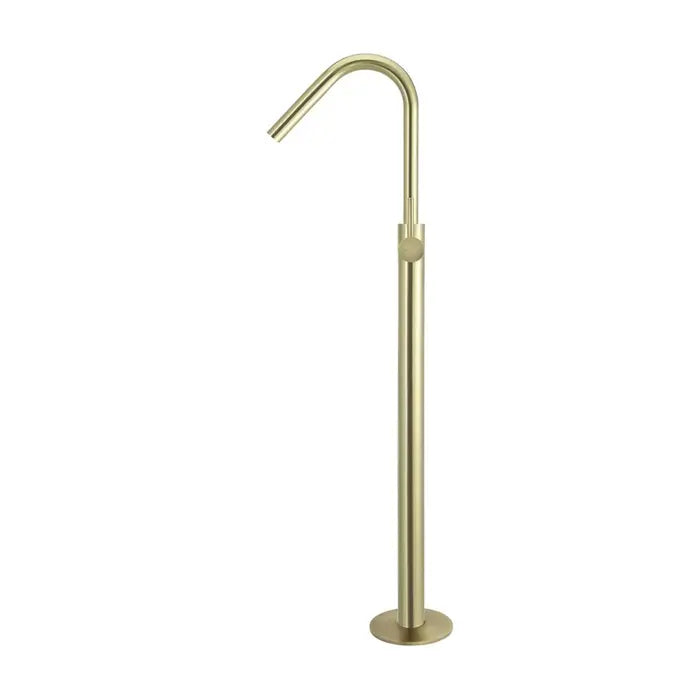 Meir Round Freestanding Bath Spout Plus Hand Shower - Tiger Bronze