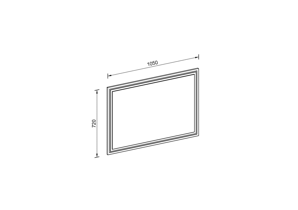 Timberline Miami Classic Mirror