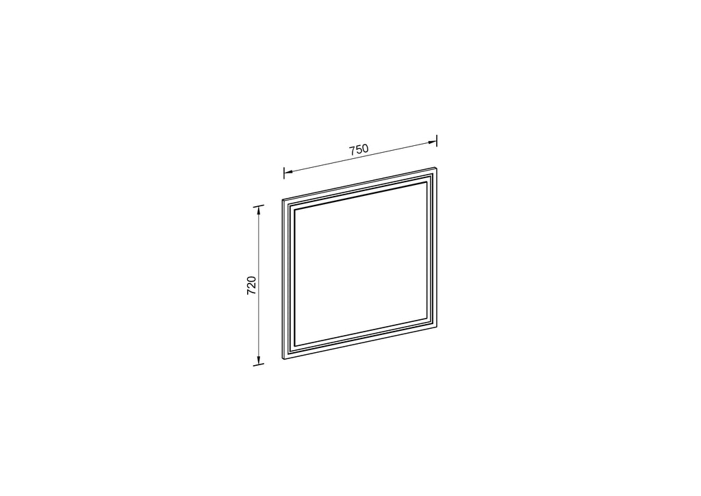 Timberline Miami Classic Mirror