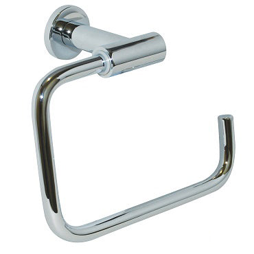 Metlam Lachlan Square Towel Holder - Bright Chrome