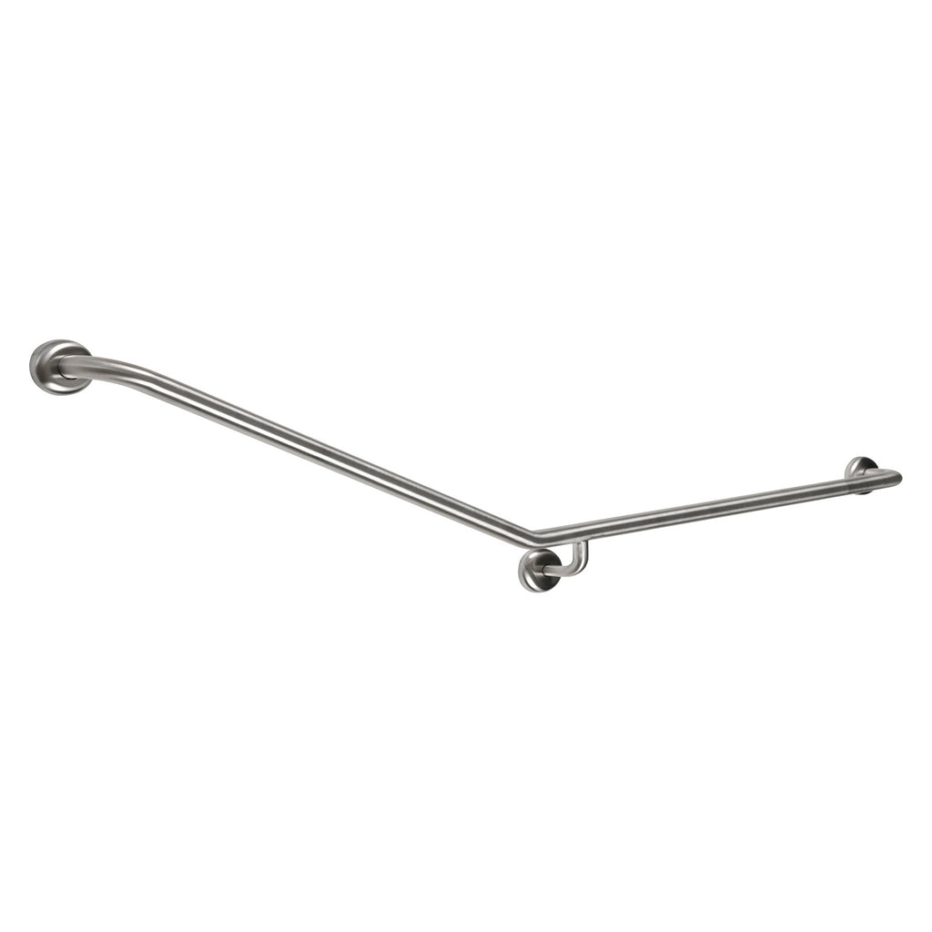 Metlam 30° Flush Mount 840x700mm Side Wall - Satin Stainless Steel