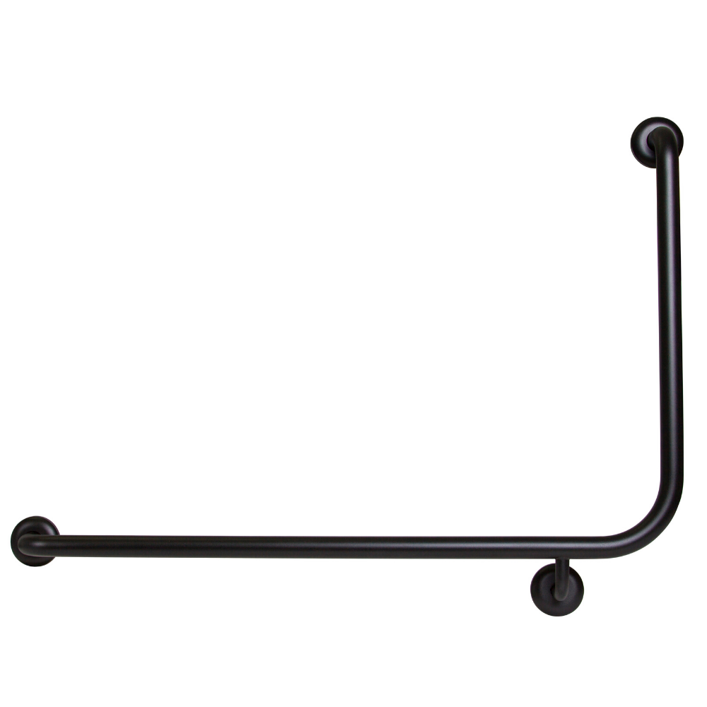 Metlam 90° Flush Mount Side Wall 950x600mm - Designer Black