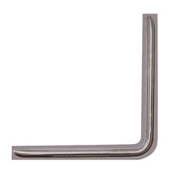 Metlam 90° Ambulant Anti-Ligature Grab Rail - Satin Stainless Steel
