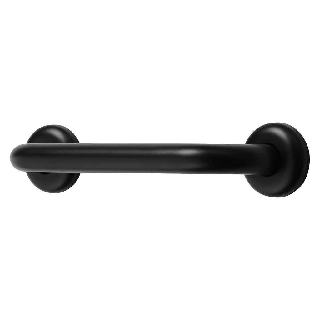 Metlam Straight Grab Rail - Designer Black