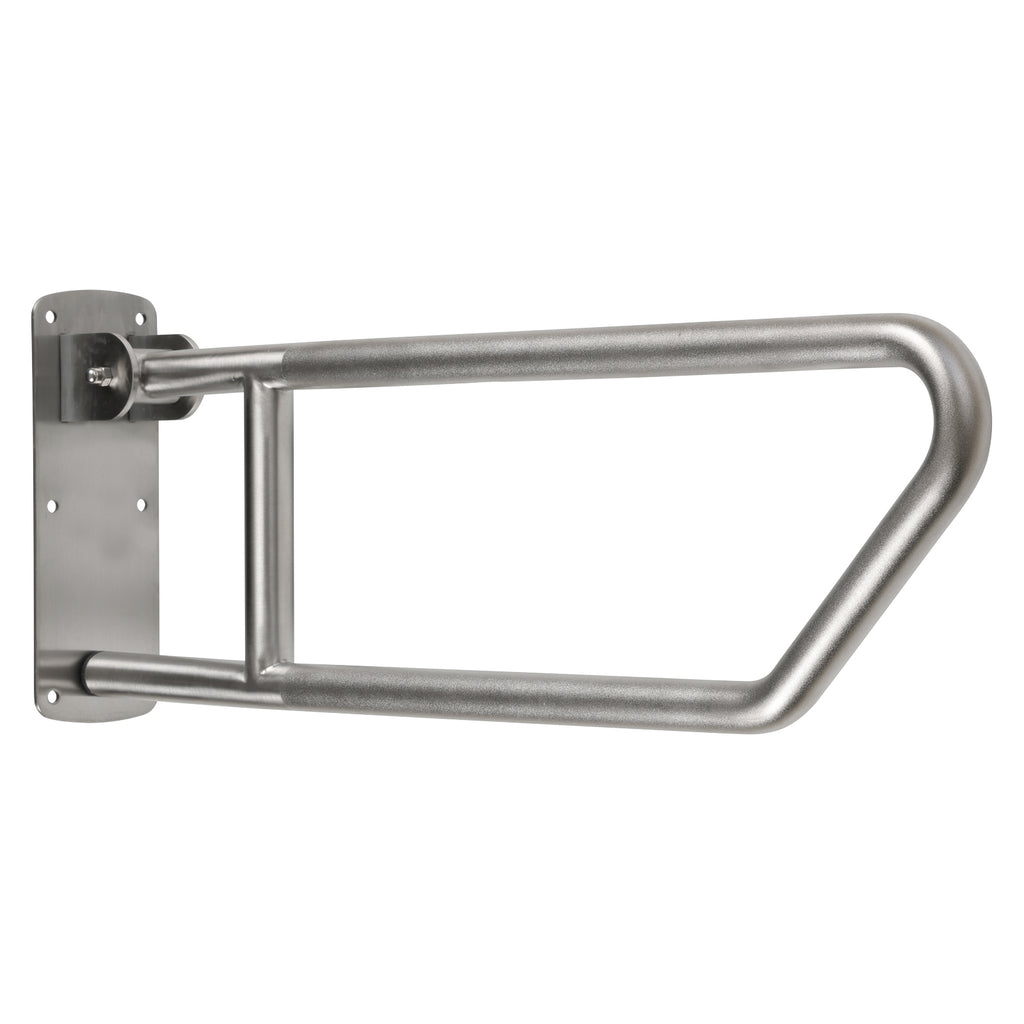 Metlam Drop Down Peened Grab Rail - Satin Stainless Steel