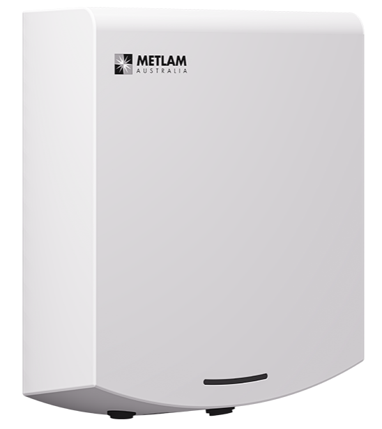Metlam Eclipse Slimline Automatic Operation Hand Dryer - White