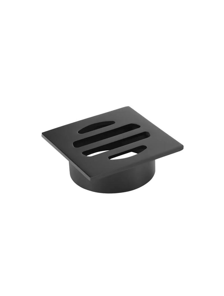 Meir Square Floor Grate Shower Drain - Matte Black