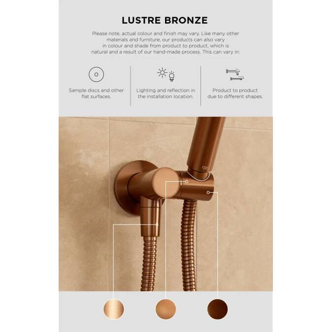 Meir Öppen Edge-Pull Cabinet Handle - Lustre Bronze