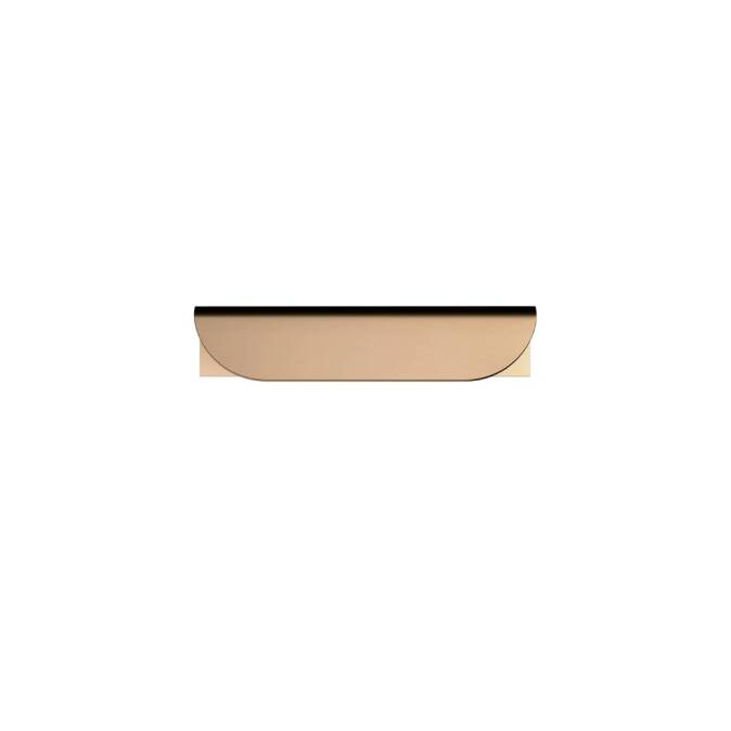 Meir Öppen Edge-Pull Cabinet Handle - Lustre Bronze
