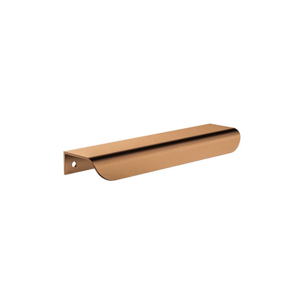 Meir Öppen Edge-Pull Cabinet Handle - Lustre Bronze
