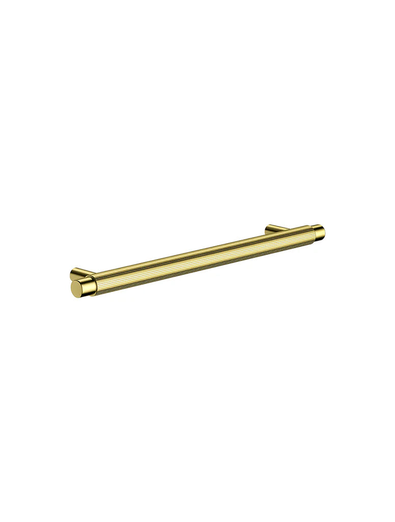 Meir Öppen Round Pull Cabinet Handle (Linear Knurled) - Tiger Bronze