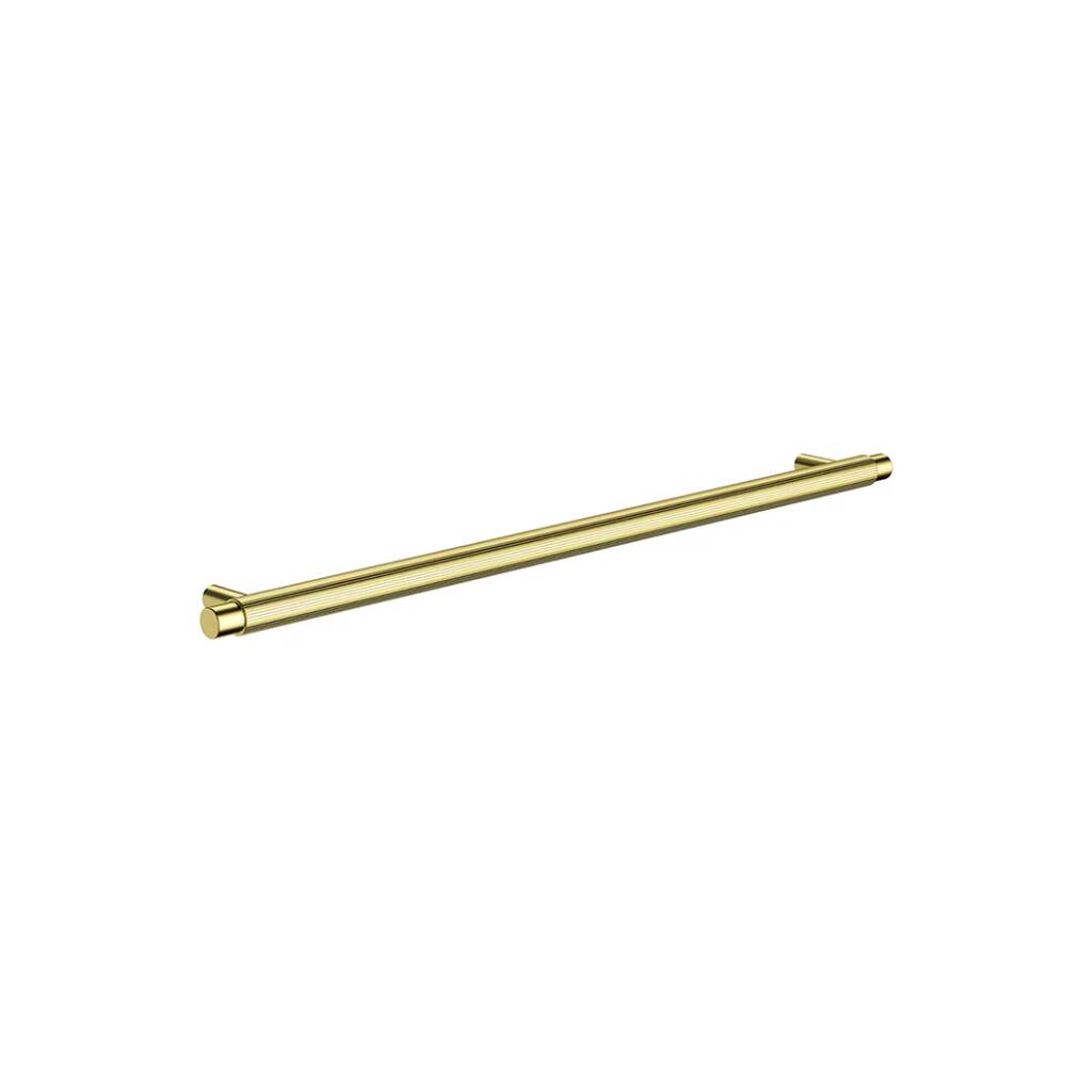 Meir Öppen Round Pull Cabinet Handle (Linear Knurled) - Tiger Bronze