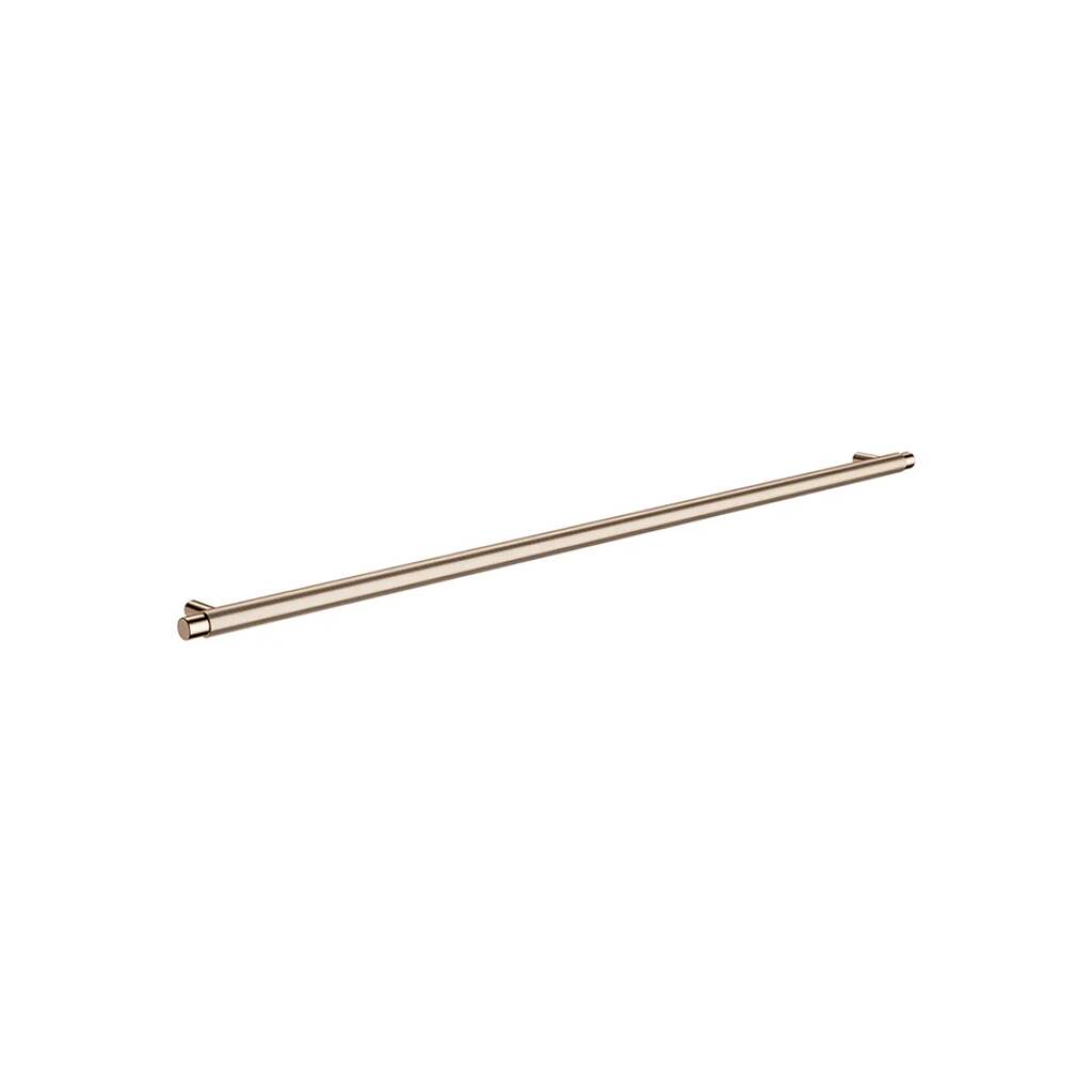 Meir Öppen Round Pull Cabinet Handle (Linear Knurled) - Champagne