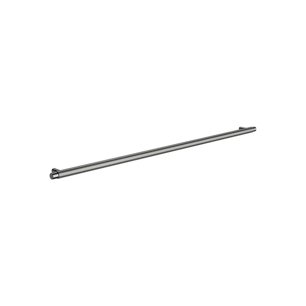 Meir Öppen Round Pull Cabinet Handle (Linear Knurled) - Shadow Gunmetal